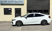 2018 Honda Civic with professional window tint